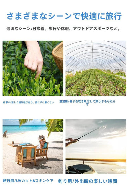 Suitable for Adults Summer Solar Digital Display Charging Fan Hat Wide Brim Greenhouse Work Farming Tea Picking Sunshade Sun Protection Hat