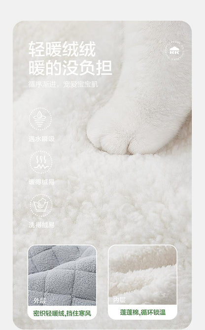 Fluffy Ear Protection Hat Children's Hat Autumn Winter Style Baby Lei Feng Hat Warm Anti-Static Boys Girls Class A