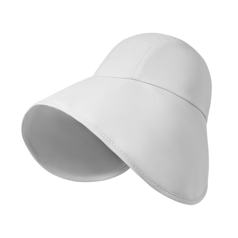 Spring and Summer Sun Protection Hat for Women, Ice Silk Cool Sun Hat, UV Protection, Fashionable Wide Brim Casual Hat