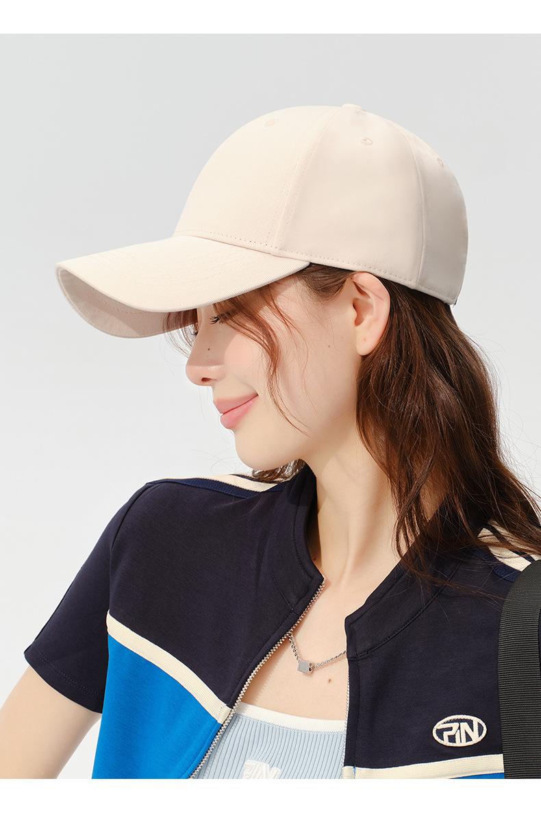 High-Quality Large Head Circumference Hat, Enlarged and Deepened, Spring and Summer Duckbill Cap for Women, Korean Style Baseball Cap with Wide Brim, Sunshade Hat