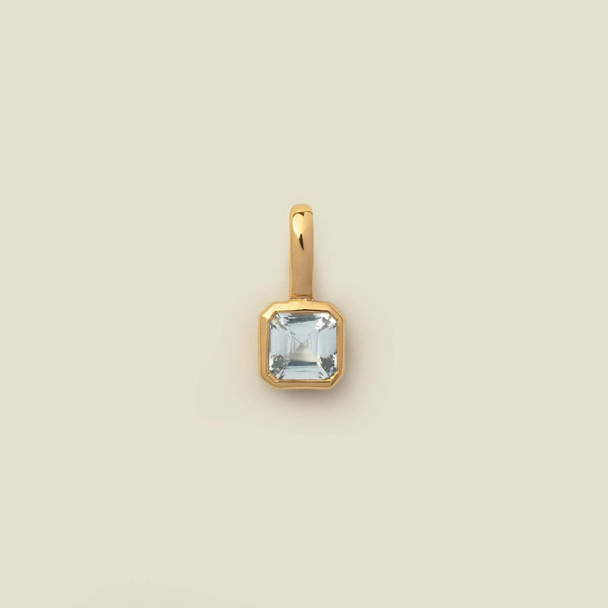 Titanium Steel Color Retention Colorful 12 Birthstone Pendant DIY Accessories Women Twelve Birthstone Cubic Zirconia Pendant Clavicle