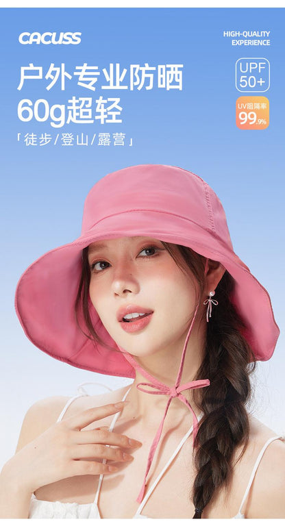 Summer Quick-Dry Waterproof Fisherman Hat for Men and Women Outdoor Fishing Camping Hiking Hat UPF50+ UV Protection Sun Hat