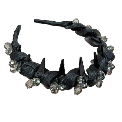 Minimalist Fashion Tooth Comb Headband for Women, High Skull Top Headband, High-End Luxury Versatile Universal Headband