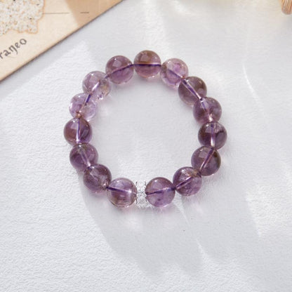 Nine Purple Fire Bracelet for Women Amethyst Purple Phantom Design Crystal Gemstone DIY Bracelet Collection