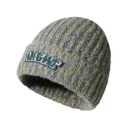 Large Head Circumference Knitted Hat for Women, Autumn and Winter Warm Knit Hat, Trendy Versatile Cold Hat for Men, Versatile Pullover Hat, Slouchy Hat