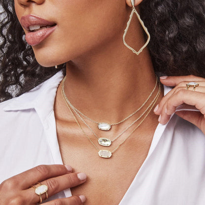 Natural Stone 12 Birthstone Necklace Crystal Pendant Bracelet Light Luxury Electroplated Real Gold Color Retention