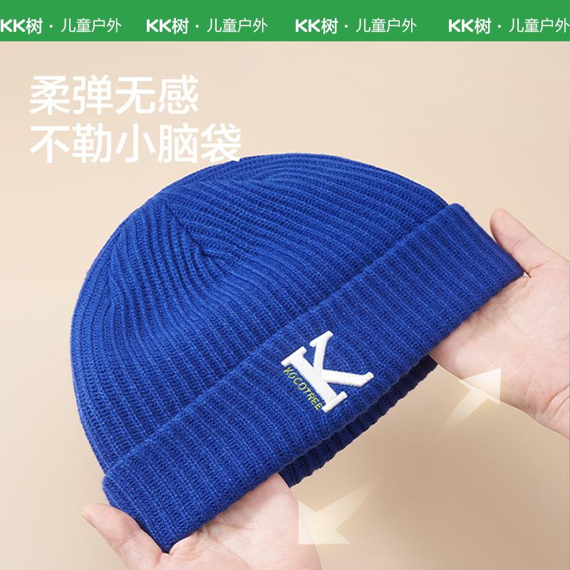 Children's Hat Boys and Girls Autumn Winter Korean Style Warm Knitted Anti-Pilling Fashion Baby Wool Hat