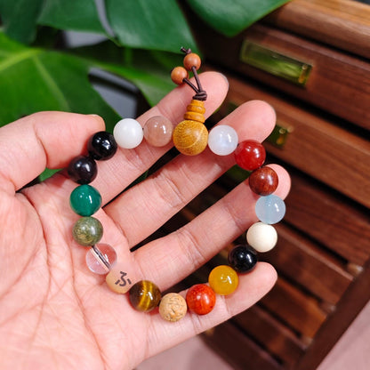 18 Bodhi Beads Bracelet Eighteen Beads Prayer Beads Bodhi Bracelet String Beads Bodhi Prayer Beads Temple Offering Souvenir