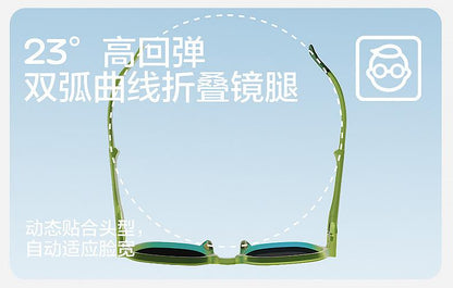 Children's Sunglasses Polarized Foldable Boys Girls Sun Glasses Baby UV Protection Eye Protection Trendy Fashion