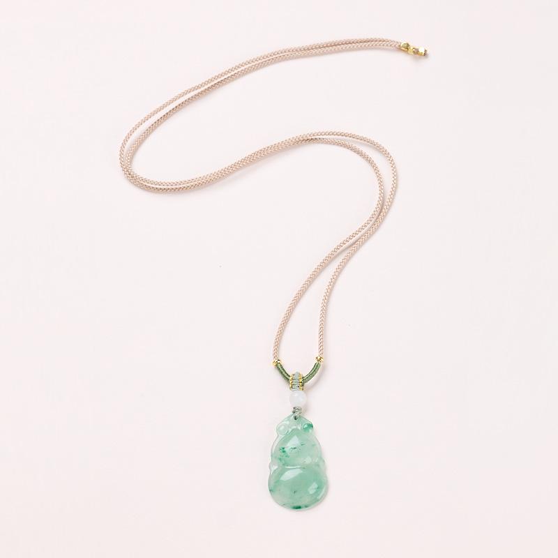 Natural 8MM African Jade Bracelet Neon Jade Necklace Earrings Bracelet Festival Chinese Style Gift
