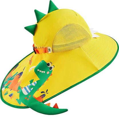 Children's Sun Hat UV Protection Baby Sunshade Sun Hat Boys Girls Summer Beach Hat Wide Brim