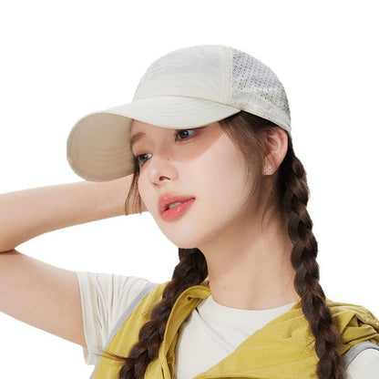 Lightweight Quick-Dry Hat for Men and Women, Breathable Thin Extended Baseball Cap, Summer Sunshade Fishing Cap, Running Sports Hat