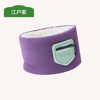 Fluffy Ear Protection Hat Children's Hat Autumn Winter Style Baby Lei Feng Hat Warm Anti-Static Boys Girls Class A