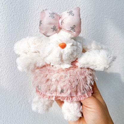 Plush Soft Cute Keychain Pendant Little Red Book Same Style Adorable Rabbit Plush Doll Cartoon Bag Pendant for Women