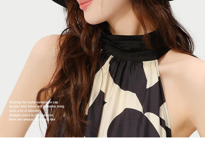 [Special Offer] Spring Summer Women's Sun Hat Outdoor Casual Sun Hat Face Slimming Sun Protection Hat Bowknot Fisherman Hat