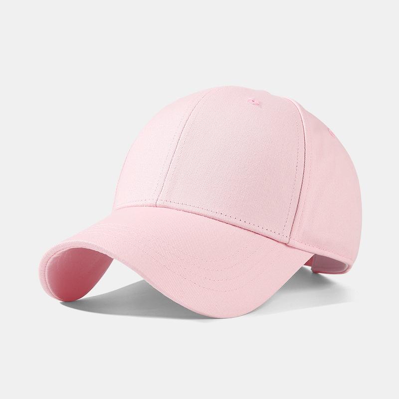 High-Quality Large Head Circumference Hat, Enlarged and Deepened, Spring and Summer Duckbill Cap for Women, Korean Style Baseball Cap with Wide Brim, Sunshade Hat
