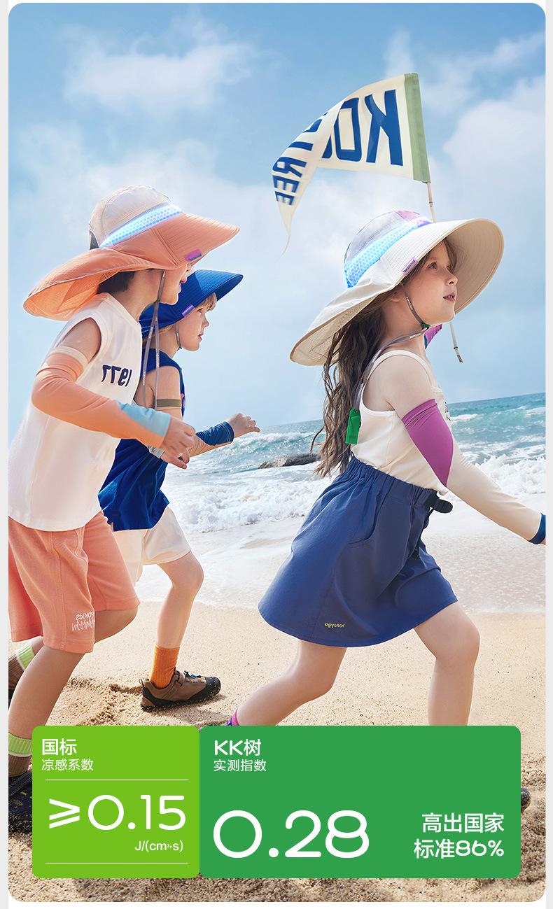Boys Girls Wide Brim Children Sun Hat Baby Sun Hat UV Protection Beach Summer Hat
