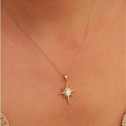 Titanium Steel Double Layer Series Minimalist Necklace Layered Clavicle Chain Star Zircon Stacking Women Color Retention 18K Gold Plated