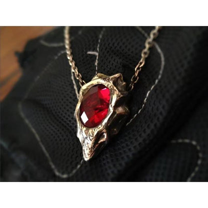 Original Devil May Cry Dante's Talisman Pendant Necklace Retro Unique Design Light Luxury Ins Fashion Versatile Gift for Friends