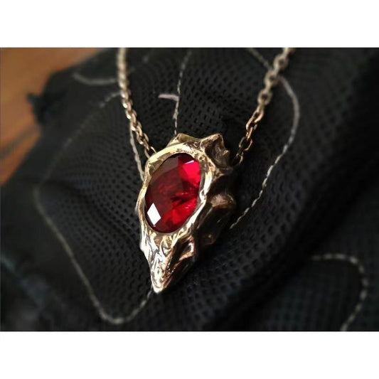 Original Devil May Cry Dante's Talisman Pendant Necklace Retro Unique Design Light Luxury Ins Fashion Versatile Gift for Friends