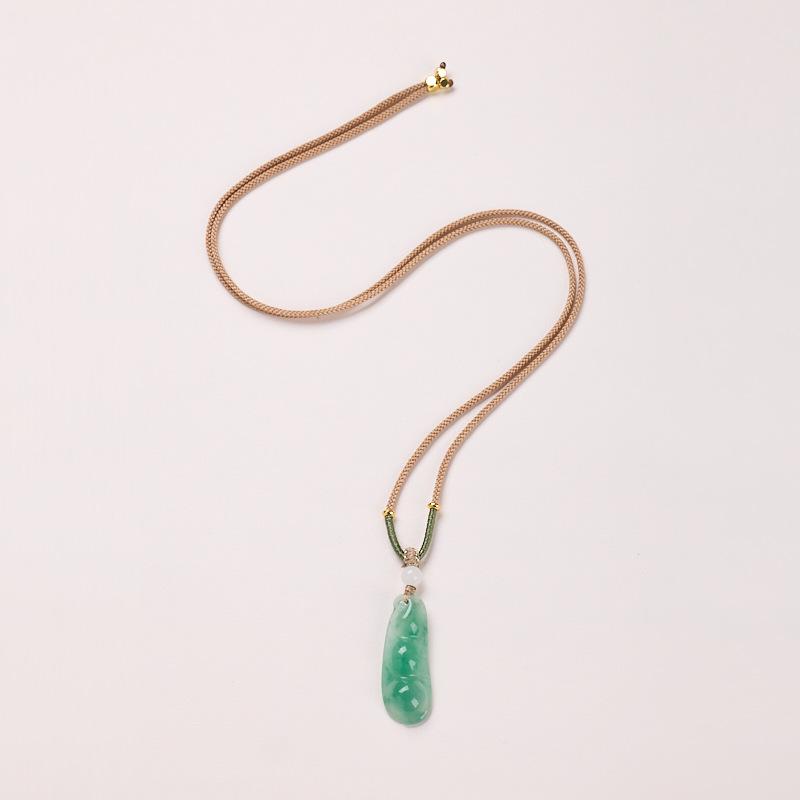 Natural 8MM African Jade Bracelet Neon Jade Necklace Earrings Bracelet Festival Chinese Style Gift