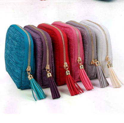 Jewelry Protection Storage Bag High-end Exquisite Jewelry Bracelet Necklace Storage Pouch Portable Zipper Jewelry Box