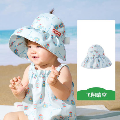 Baby Sun Hat UV Protection Infant Sun Hat Summer Boys Girls Hat Children's Sun Hat Thin