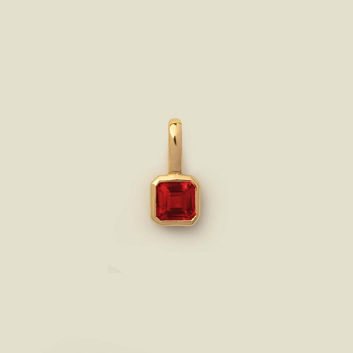 Titanium Steel 12 Birthstone Pendant DIY Accessories Necklace for Women Twelve Colorful Birthstone Cubic Zirconia Pendant