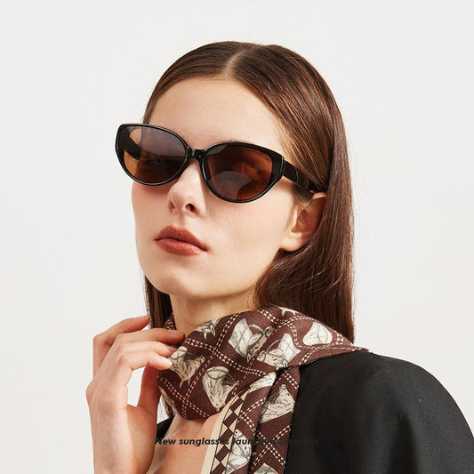 New High Quality Sunglasses UV Protection Women's Advanced Lens Reflective Lenses Driving Sunglasses