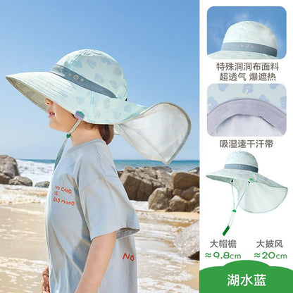 Children's Hat Boys Sun Hat Summer Baby Sun Hat Girls Beach Sun Hat 2025 New Trend
