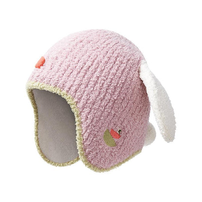 Baby Hat Autumn Winter Children Knitted Hat Ear Protection Baby Cute Girl Scarf Gloves Boy New Style