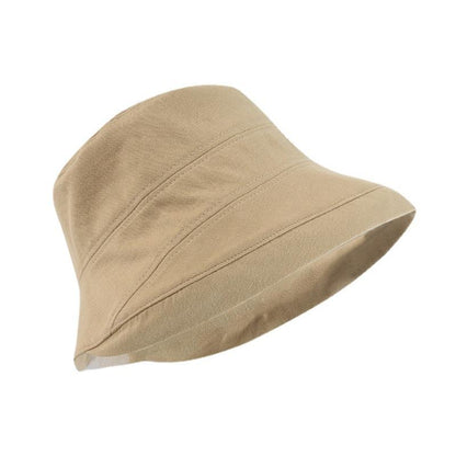 Sun Hat for Women Simple Versatile Fisherman Hat In Stock Japanese Style Large Head Circumference Sun Hat Korean Trendy Brand Wide Brim Hat