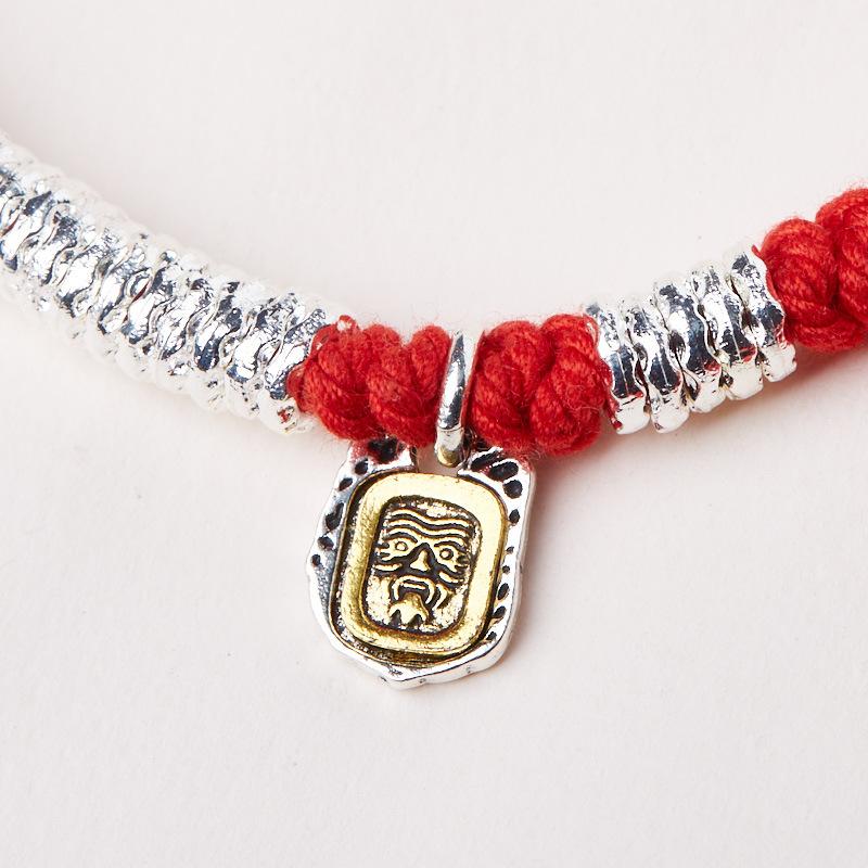 New Chinese Style Coiled Bracelet for Women Zakiram Waist Wrap Ten Thousand Good Fortune Red String Bracelet for Birth Year Good Luck Gift for Best Friend